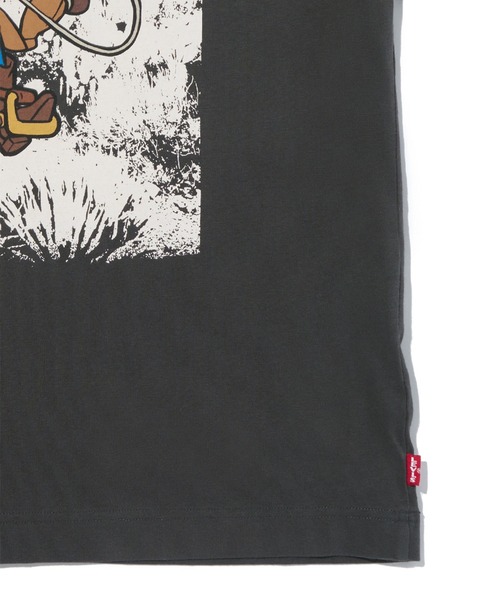 LEVI’S x TOY STORY ボクシーTシャツ BLACK Lサイズ Levi's/リーバイス LEVI'S(R) x TOY STORY ボクシーTシャツ（Tシャツ