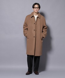NANO universe | ウールカシミヤメルトンシングルコート(その他アウター)