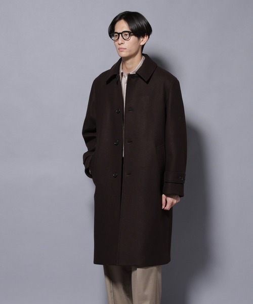 セール】ウールカシミヤメルトンシングルコート（その他アウター
