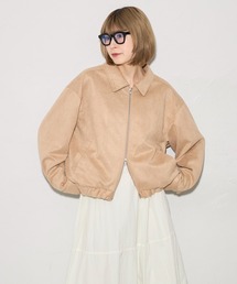 leimn（レイムン）の「スウェードWジップブルゾン（ブルゾン）」