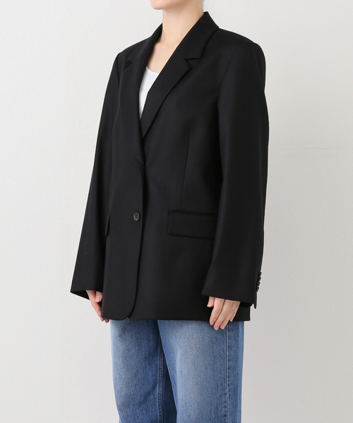 カシミヤ混フラノテーラードジャケット（その他アウター）｜FRAMeWORK