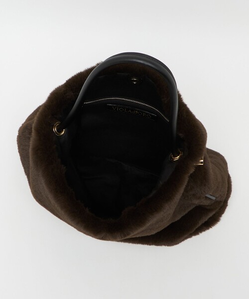 VIOLAd'ORO(ヴィオラドーロ)の「<VIOLAd’ORO>ELMO ワンショルダー バッグ(ショルダーバッグ・レディース・その他1/ダークブラウン・FREE)」の22枚目の写真