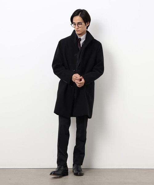 COMME CA ISM（コムサイズム）の「ウールブレンド メルトン イタリアン