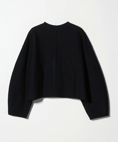 SACRA（サクラ）の「＜SACRA＞アウトシーム プルオーバー ブラウス（シャツ/ブラウス・レディース・オフホワイト/ブラック・38）」の3枚目の写真