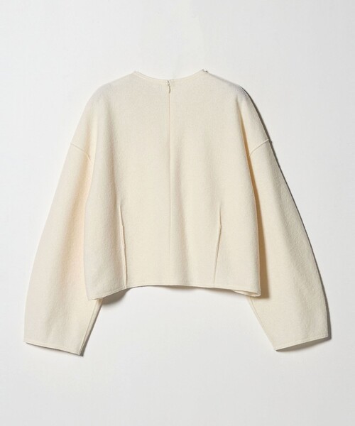 SACRA（サクラ）の「＜SACRA＞アウトシーム プルオーバー ブラウス（シャツ/ブラウス・レディース・オフホワイト/ブラック・38）」の9枚目の写真