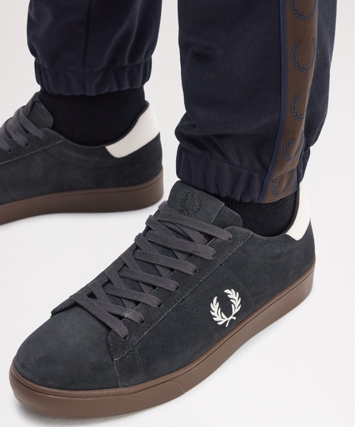 FRED PERRY（フレッドペリー）の「Spencer Suede／スペンサースウェードスニーカー（スニーカー・メンズ・グリーン/グレー・26cm/27cm/28cm）」の4枚目の写真