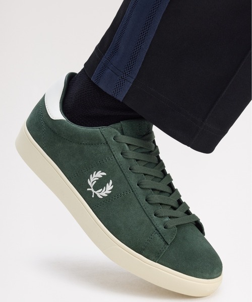 FRED PERRY（フレッドペリー）の「Spencer Suede／スペンサースウェードスニーカー（スニーカー・メンズ・グリーン/グレー・26cm/27cm/28cm）」の11枚目の写真