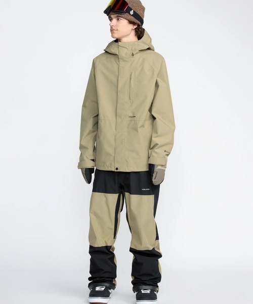 VOLCOM(ボルコム)の「VOLCOM DUA INS GORE-TEX JACKET/ボルコムスキースノーボードウェア(ゴアテックスジャケット)(ブルゾン・メンズ・ブラック/モスグリーン/ブラウン系その他/レッド系その他・MEDIUM/LARGE)」の15枚目の写真