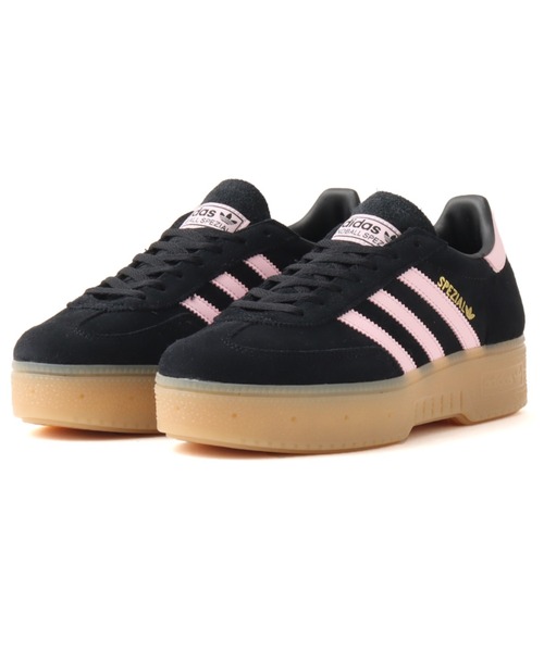 adidas(アディダス)の「adidas HANDBALL SPEZIAL BOLD W / アディダス ハンドボール スペツィアル ボールド W(スニーカー・レディース・ブラック・25.0cm/23.5cm/24.0cm/24.5cm/23.0cm)」の1枚目の写真