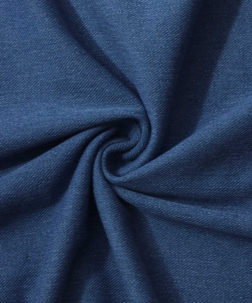 SITRY（シトリー）の「Drawstring Mini French Terry Sweat Shirt/無地 カットデニム カモフラ柄 ドローコード オーバーサイズ ミニ裏毛 トレーナー スウェット レディース メンズ（スウェット・メンズ・グリーン系その他/ブルー系その他/ブラウン系その他/ブラック系その他/スミクロ/オートミール・M/LL/L）」の21枚目の写真