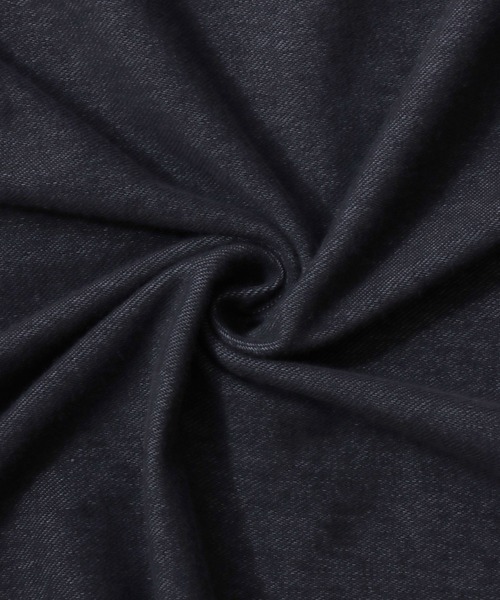SITRY（シトリー）の「Drawstring Mini French Terry Sweat Shirt/無地 カットデニム カモフラ柄 ドローコード オーバーサイズ ミニ裏毛 トレーナー スウェット レディース メンズ（スウェット・メンズ・グリーン系その他/ブルー系その他/ブラウン系その他/ブラック系その他/スミクロ/オートミール・M/LL/L）」の20枚目の写真