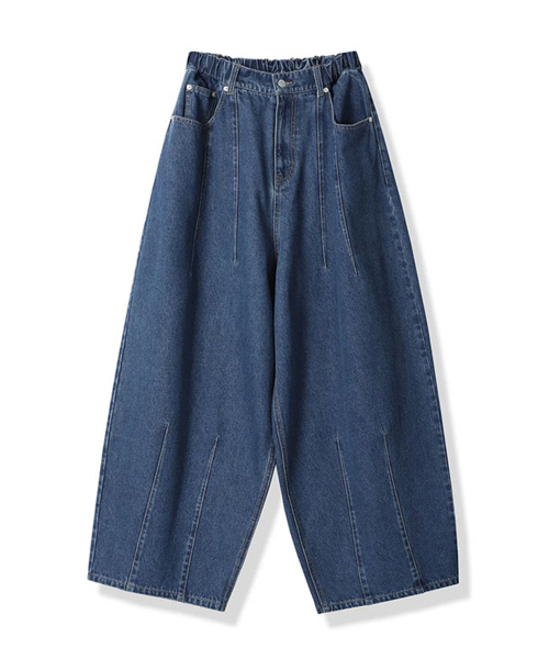 AVANDRESS(アバンドレス )の「Super Wide Dart Denim Pants WASHING BLACK(デニムパンツ・メンズ・ブラック・MEDIUM/X-LARGE)」の8枚目の写真