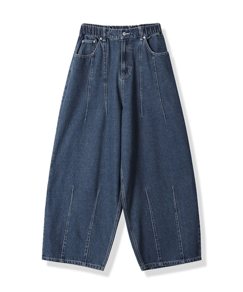 AVANDRESS(アバンドレス )の「Super Wide Dart Denim Pants WASHING BLACK(デニムパンツ・メンズ・ブラック・MEDIUM/X-LARGE)」の9枚目の写真