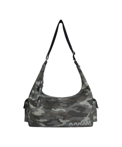 AAKAM(アーカム)の「Camouflage Studded Logo Cross Bag (Khaki)(メッセンジャーバッグ・レディース・その他・FREE)」の1枚目の写真