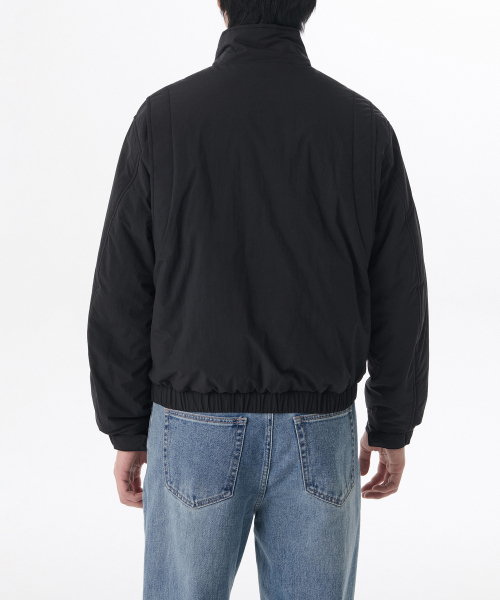 MUSINSA STANDARD（ムシンサスタンダード）の「ハイネックダウンブルゾンジャケット[ブラック]（ブルゾン・メンズ・その他・MEDIUM/LARGE/X-LARGE/XX-LARGE）」の2枚目の写真