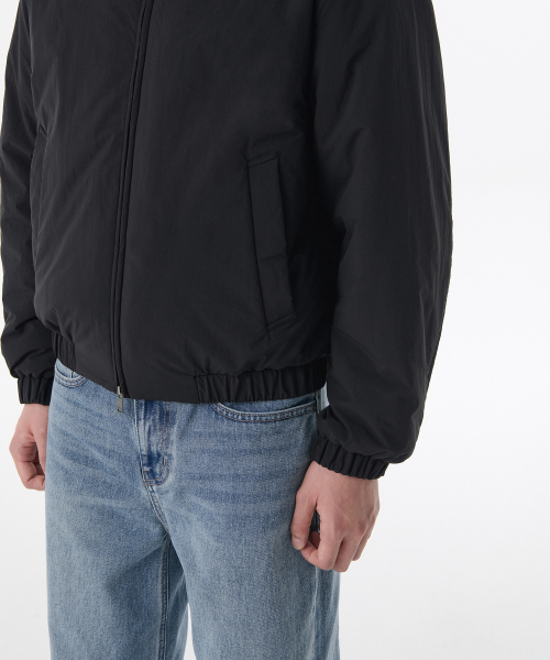 MUSINSA STANDARD（ムシンサスタンダード）の「ハイネックダウンブルゾンジャケット[ブラック]（ブルゾン・メンズ・その他・MEDIUM/LARGE/X-LARGE/XX-LARGE）」の6枚目の写真