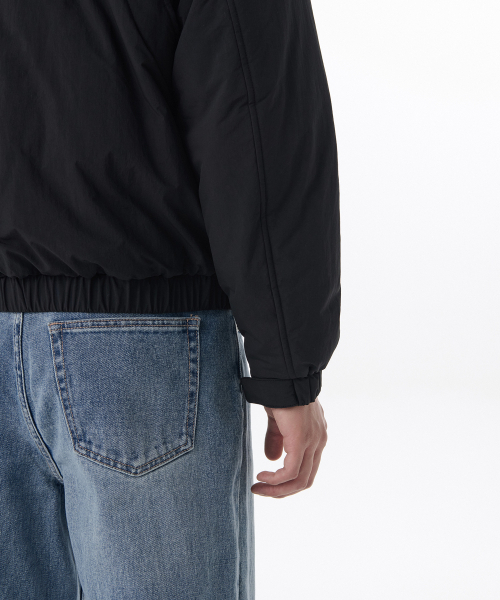 MUSINSA STANDARD（ムシンサスタンダード）の「ハイネックダウンブルゾンジャケット[ブラック]（ブルゾン・メンズ・その他・MEDIUM/LARGE/X-LARGE/XX-LARGE）」の7枚目の写真