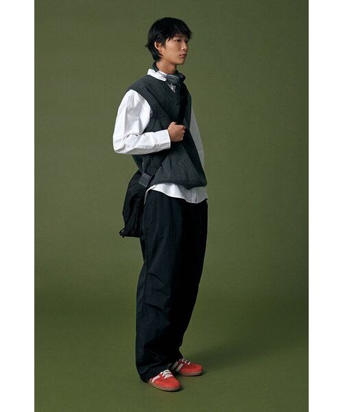 MUSINSA STANDARD（ムシンサスタンダード）の「ナイロンパラシュートパンツ[ブラック]（その他パンツ・メンズ・その他・40/38/42/36/34/32/30/26/28）」の19枚目の写真