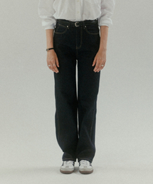 STRAIGHT DENIM PANTS INDIGO