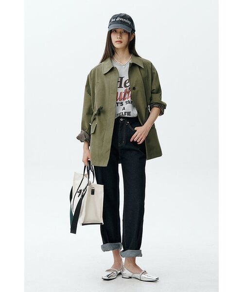 TTUDEMENT(トュードメント)の「STRAIGHT DENIM PANTS INDIGO(デニムパンツ・レディース・その他・SMALL/MEDIUM)」の7枚目の写真