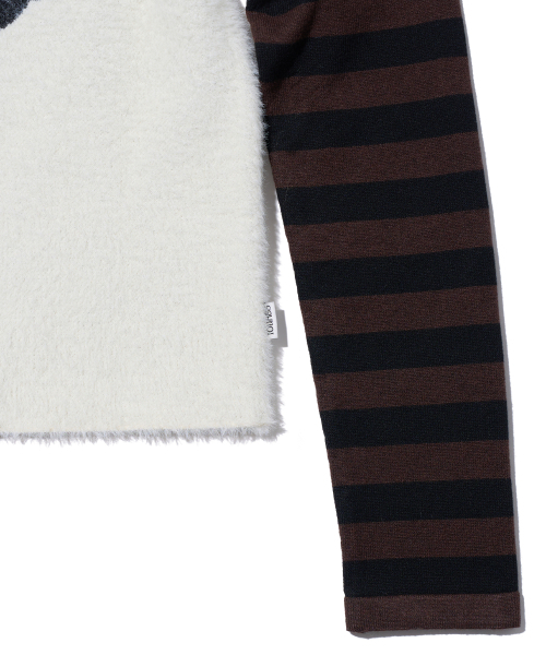 YOUHEE(ユヒ)の「YOUHEETIC LAYERED KNIT IVORY(ニット/セーター・レディース・その他・FREE)」の6枚目の写真