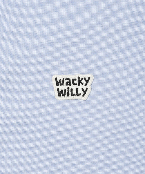 Wacky WiLLy(ワッキーウィリー)の「ワッペンオックスフォード半袖シャツブルー(シャツ/ブラウス・レディース・その他・X-LARGE/SMALL/MEDIUM/LARGE)」の5枚目の写真