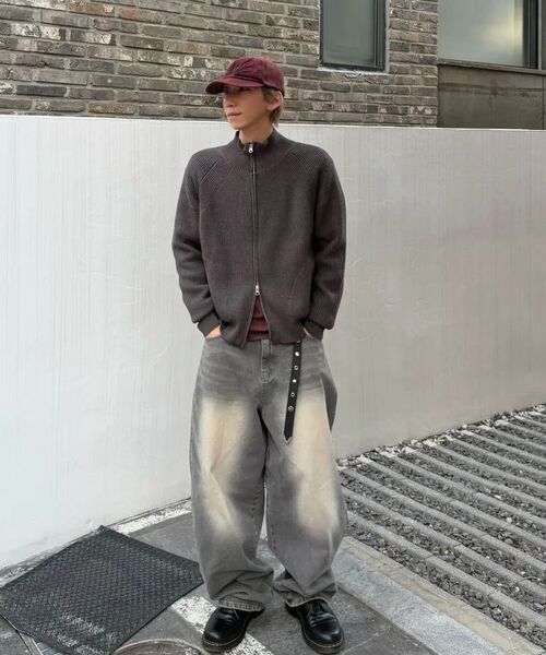 XERO（ゼロ）の「ハーフジップクロップカーディガン [チャコール]（カーディガン/ボレロ・レディース・その他・MEDIUM/LARGE）」の10枚目の写真