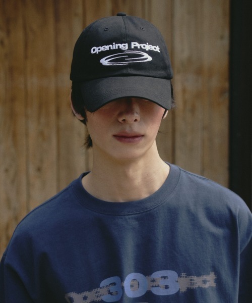 Opening Project（オープニングプロジェクト）の「Identity Ball Cap / アイデンティティ ボールキャップ（キャップ・レディース・チャコール/ブラック・F）」の2枚目の写真