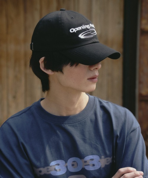 Opening Project（オープニングプロジェクト）の「Identity Ball Cap / アイデンティティ ボールキャップ（キャップ・レディース・チャコール/ブラック・F）」の5枚目の写真