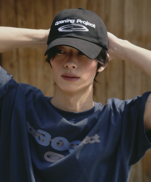 Opening Project（オープニングプロジェクト）の「Identity Ball Cap / アイデンティティ ボールキャップ（キャップ・レディース・チャコール/ブラック・F）」の7枚目の写真