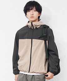 MinoriTY | 【MinoriTY】全天候対応 裏地メッシュ付きマウンテンパーカー メンズ 防水 ストレッチ 防風 防花粉 トレーニングウェア(マウンテンパーカー)