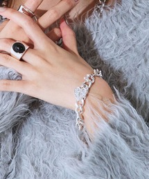 JEANASIS | 【シルバー925プレーティング】ハートチェーンブレス/632664(ブレスレット)