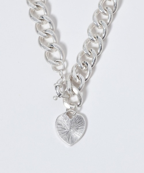 JEANASIS（ジーナシス）の「【シルバー925プレーティング】ハートチェーンブレス/632664（ブレスレット・レディース・ゴールド/シルバー・FREE）」の3枚目の写真