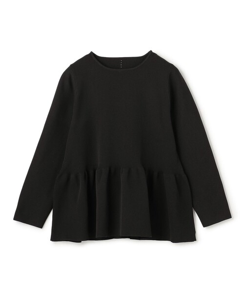 UNFILO（アンフィーロ）の「【セレモニー】BEAUTY FORM KNIT ペプラムセットアップ（セットアップ・レディース・ベージュ系/ネイビー系/ブラック系・X-LARGE）」の15枚目の写真