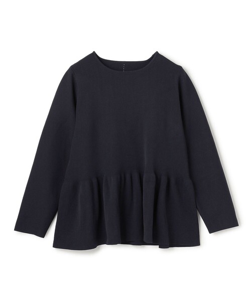 UNFILO（アンフィーロ）の「【セレモニー】BEAUTY FORM KNIT ペプラムセットアップ（セットアップ・レディース・ベージュ系/ネイビー系/ブラック系・X-LARGE）」の18枚目の写真