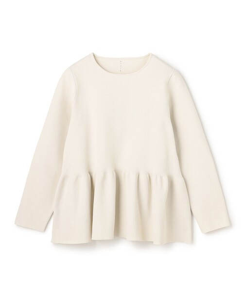 UNFILO（アンフィーロ）の「【セレモニー】BEAUTY FORM KNIT ペプラムセットアップ（セットアップ・レディース・ベージュ系/ネイビー系/ブラック系・X-LARGE）」の20枚目の写真