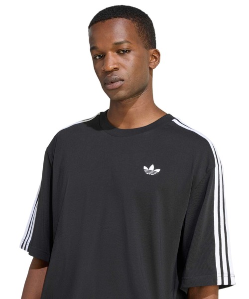 adidas ADICOLOR 3-STRIPES OVERSIZED TEE / アディダス アディカラー