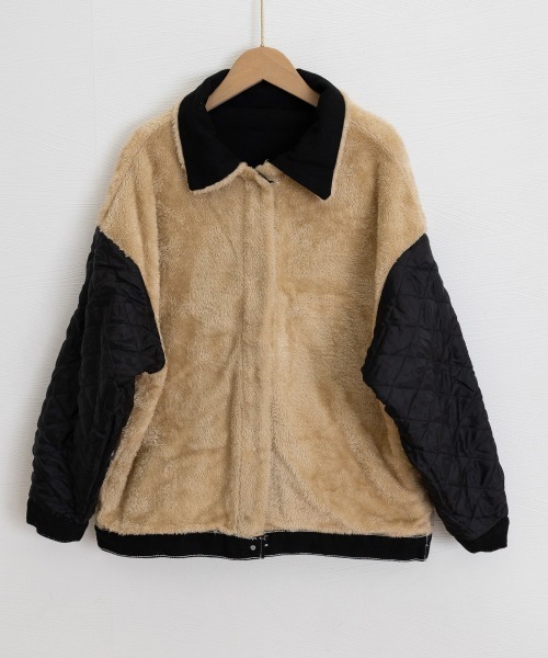 Miniministore(ミニミニストア)の「裏ファーデニムジャケットステッチブルゾン(デニムジャケット・レディース・ブラック・FREE)」の22枚目の写真
