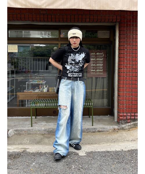 runningHIGH（ランニングハイ）の「ルイン ミ ハーフスリーブ Tシャツ [ブラック]（Tシャツ/カットソー・レディース・その他・LARGE/MEDIUM）」の5枚目の写真