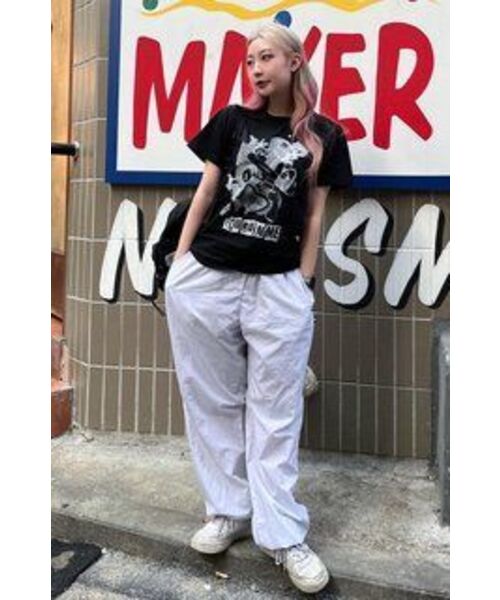 runningHIGH（ランニングハイ）の「ルイン ミ ハーフスリーブ Tシャツ [ブラック]（Tシャツ/カットソー・レディース・その他・LARGE/MEDIUM）」の8枚目の写真