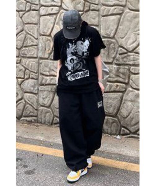 runningHIGH（ランニングハイ）の「ルイン ミ ハーフスリーブ Tシャツ [ブラック]（Tシャツ/カットソー・レディース・その他・LARGE/MEDIUM）」の10枚目の写真