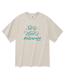 ミュー メンズ 半袖Tシャツ ベージュ