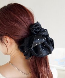 Kastane | 【fiw.】ドットシアーダブルシュシュ(シュシュ)