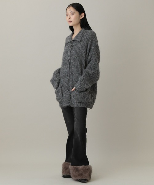 3.3 Field Trip （3.3フィールドトリップ）の「3.3 Field Trip／オーバーニットプルオーバー（ニット/セーター・レディース・ダークグレー/グレー・FREE）」の11枚目の写真