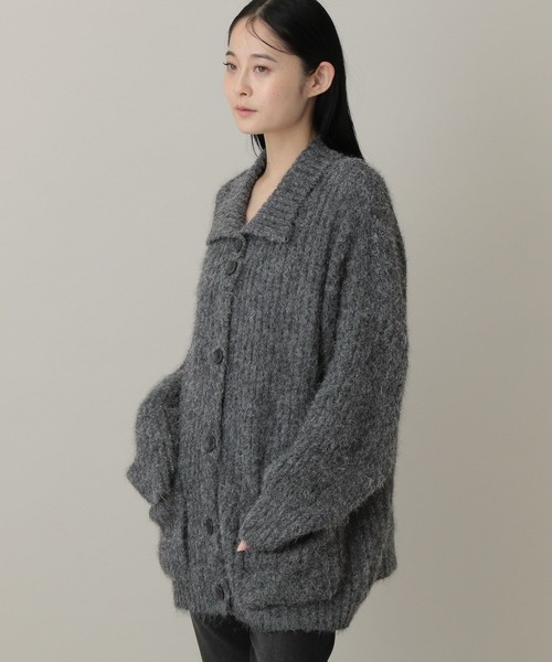 3.3 Field Trip （3.3フィールドトリップ）の「3.3 Field Trip／オーバーニットプルオーバー（ニット/セーター・レディース・ダークグレー/グレー・FREE）」の14枚目の写真