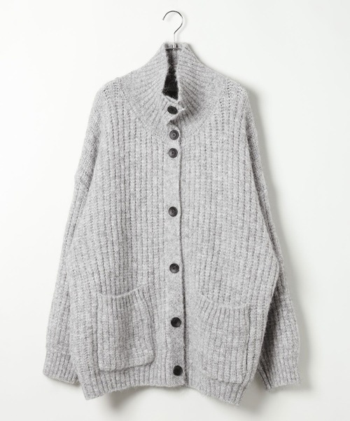 3.3 Field Trip （3.3フィールドトリップ）の「3.3 Field Trip／オーバーニットプルオーバー（ニット/セーター・レディース・ダークグレー/グレー・FREE）」の17枚目の写真