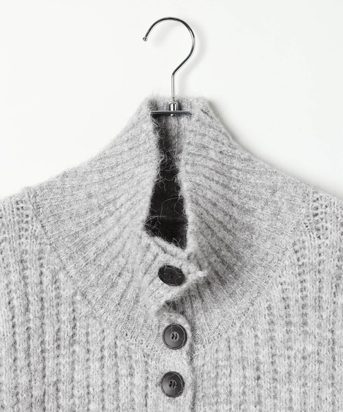 3.3 Field Trip （3.3フィールドトリップ）の「3.3 Field Trip／オーバーニットプルオーバー（ニット/セーター・レディース・ダークグレー/グレー・FREE）」の18枚目の写真