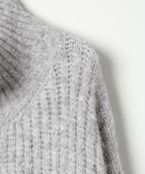 3.3 Field Trip （3.3フィールドトリップ）の「3.3 Field Trip／オーバーニットプルオーバー（ニット/セーター・レディース・ダークグレー/グレー・FREE）」の19枚目の写真