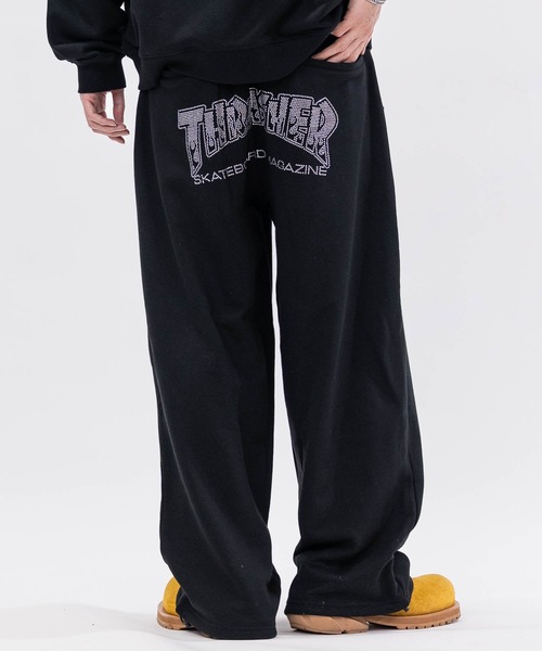 at】〔THRASHER/スラッシャー〕アソートアップリケ コクーンシルエット