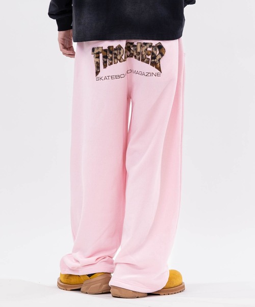 THRASHER(スラッシャー)の「【at】〔THRASHER/スラッシャー〕アソートアップリケ コクーンシルエット スウェットパンツ(スウェットパンツ・メンズ・ブラック系1/ブラック系3/ピンク/ブラック系2/アッシュグレー・MEDIUM/LARGE)」の5枚目の写真